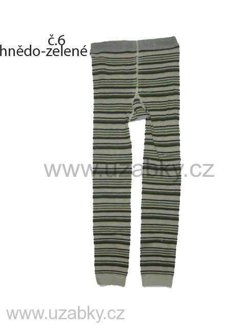 110-128-Dívčí punčochové legíny ABECEDA TREPON - lososová barva