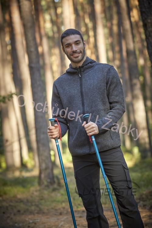 Pánská outdoorová mikina darkgrey Lambeste MS18