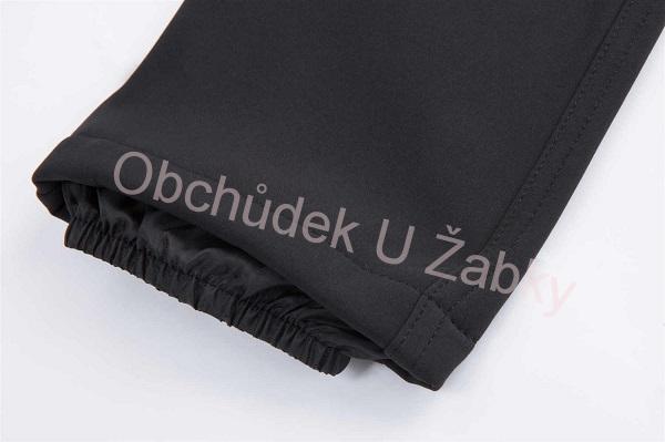 Dívčí SOFTSHELLOVÉ KALHOTY ZATEPLENÉ černé Kugo HK5058