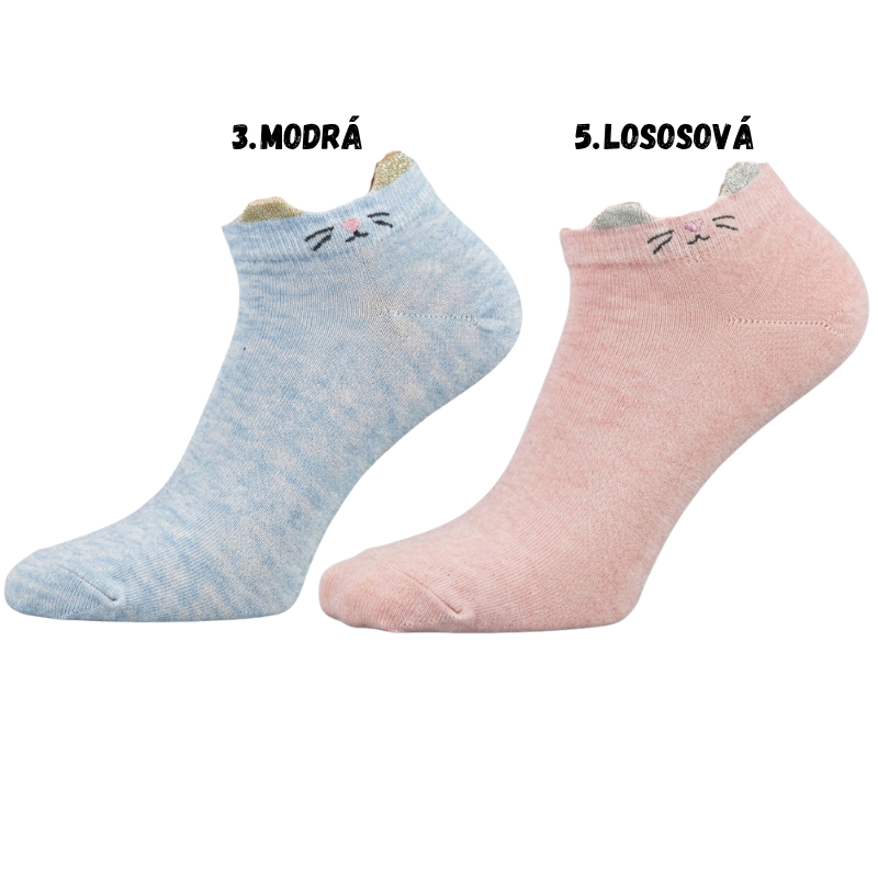 Dámské kotníčkové ponožky