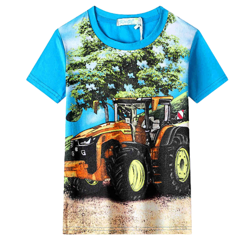 CHLAPECKÉ TRIČKO tyrkysové Kugo FC0372