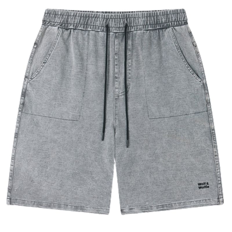 Pánské šortky šedé Wolf&Wolfie T2635