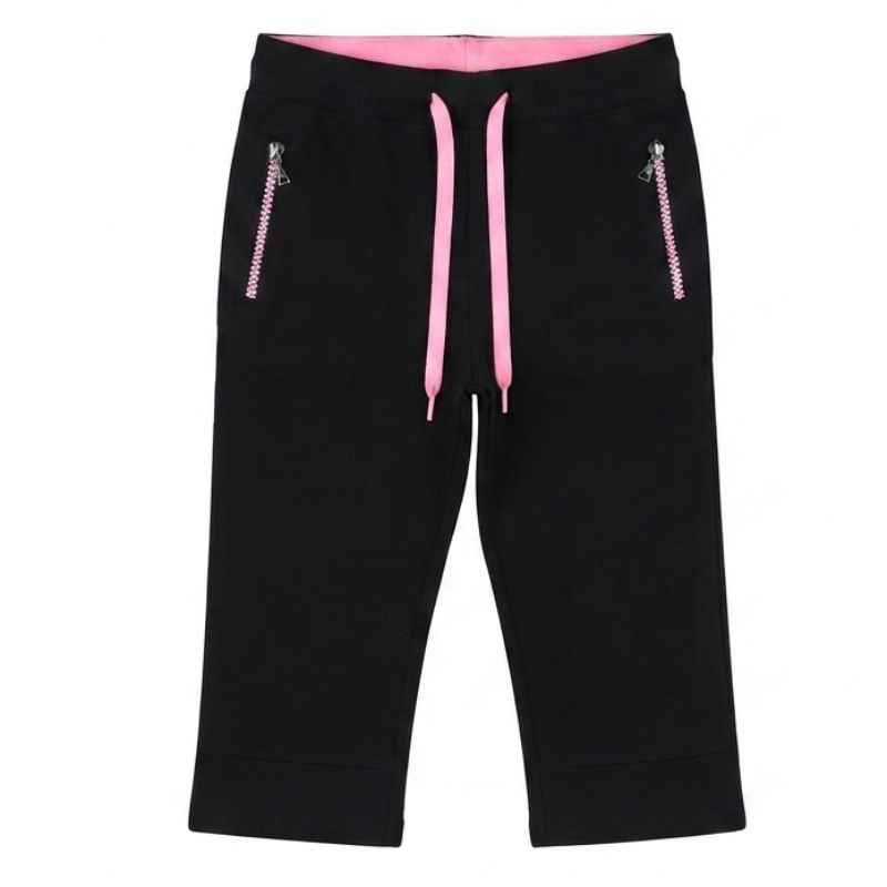 Dámské 3/4 legíny černé N-feel DX2722
