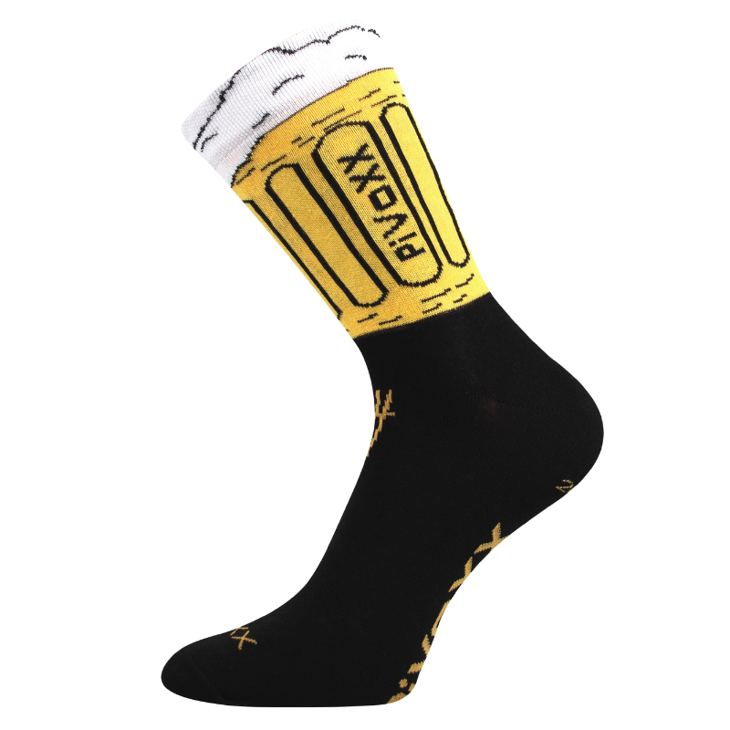 Pánské ponožky PivoXX - Voxx -barva černá