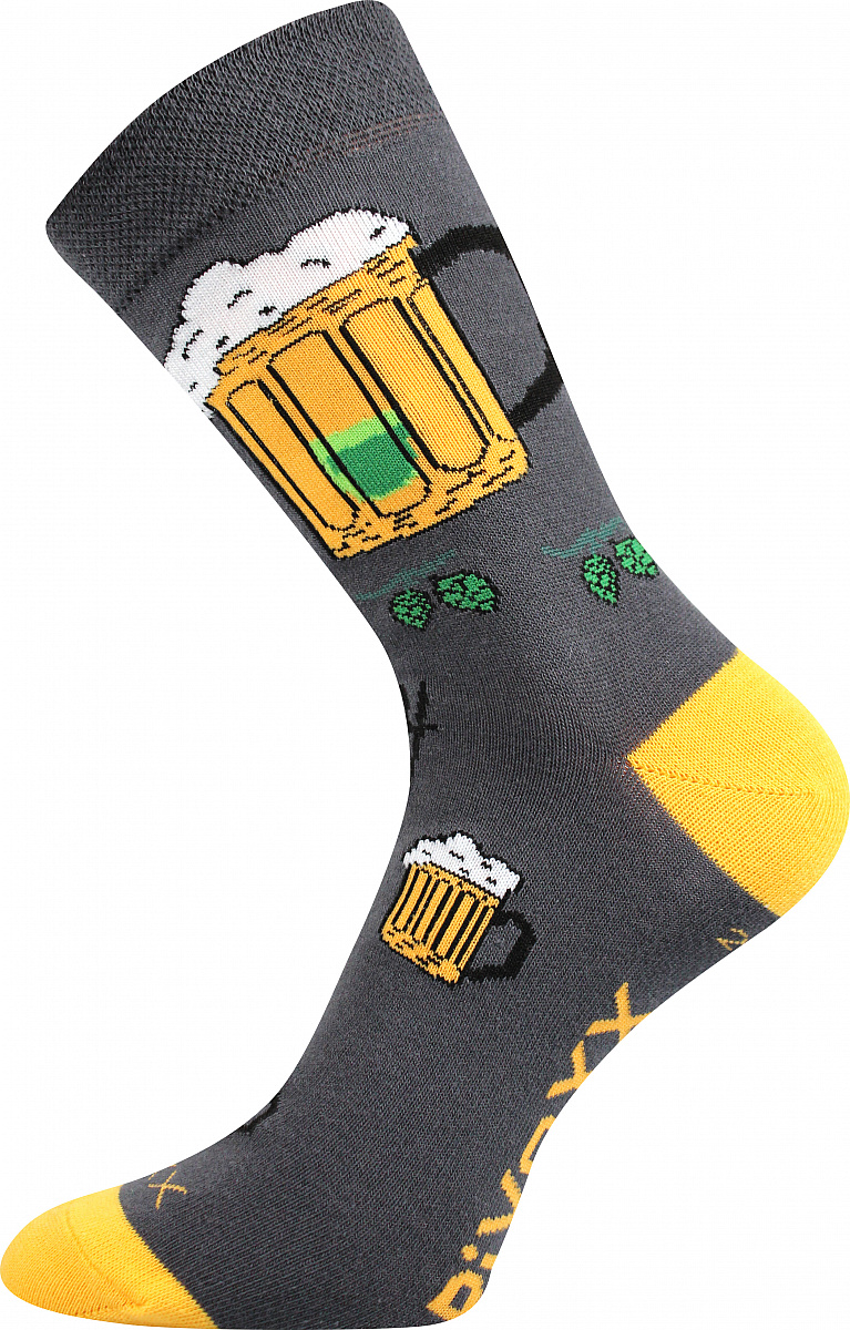 Pánské ponožky PivoXX - Voxx -barva šedá