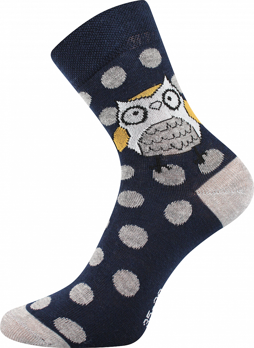 Dámské ponožky Voxx -  klasická výška - Xantipa - tm.modrá barva