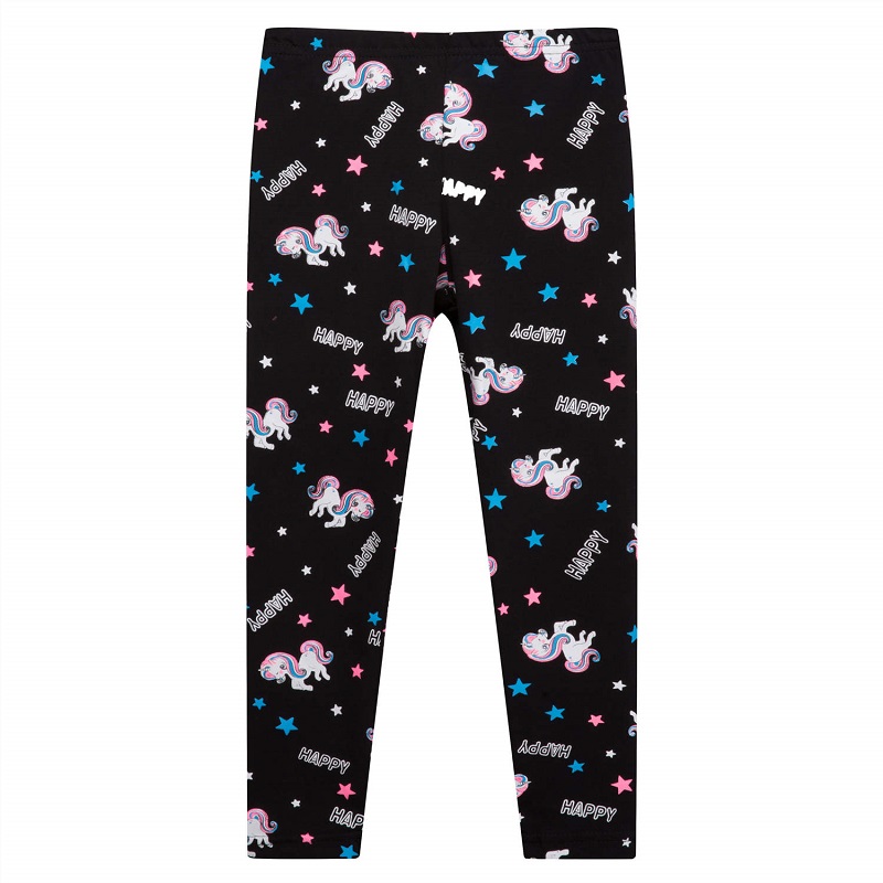 Dívčí legíny KUGO- černá barva