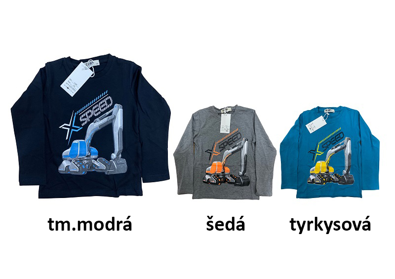 Chlapecké tričko - dlouhý rukáv SEZON
