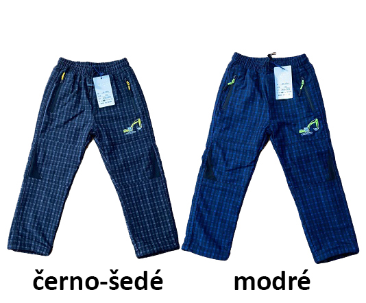 98-Chlapecké zateplené outdoorové kalhoty Sezon