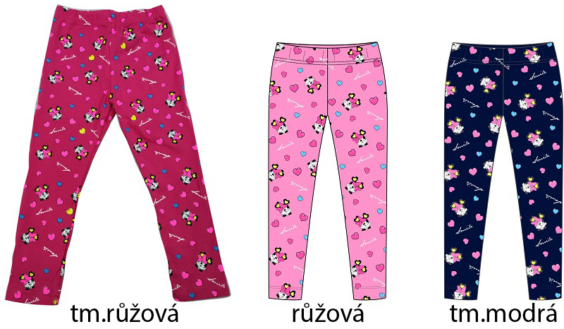 98-128-Dívčí legíny SEZON