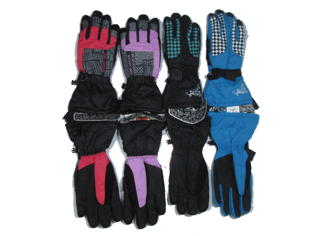 Dámské, dívčí (junior) zimní rukavice prstové ECHT