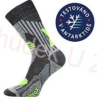 Dámské, pánské  thermo ponožky Vision - barva tm.šedá