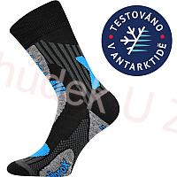 Dámské, pánské  thermo ponožky Vision - barva černo-modrá