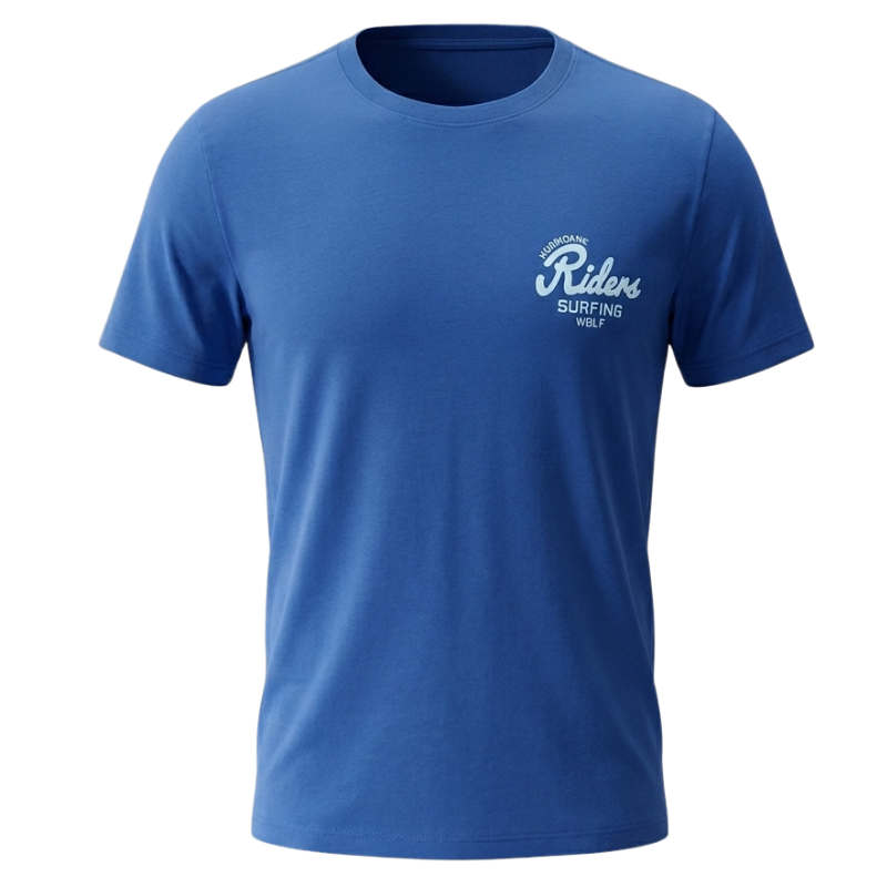 Pánské tričko - krátký rukáv - WOLF - modrá barva