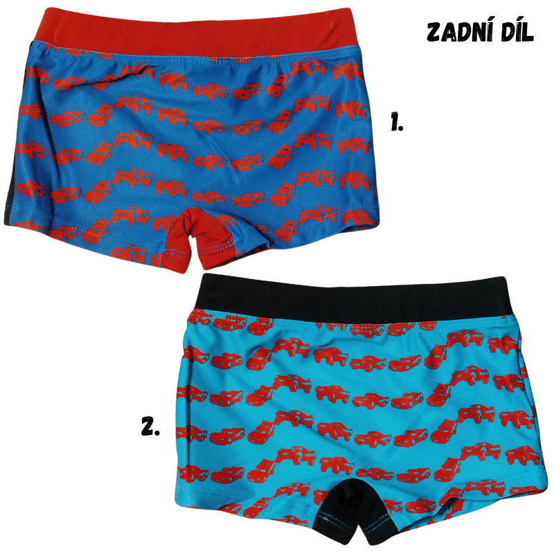 velikostní řada:98-128-Chlapecké plavky Cars