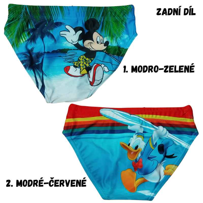velikostní řada:98-128-Chlapecké plavky Mickey