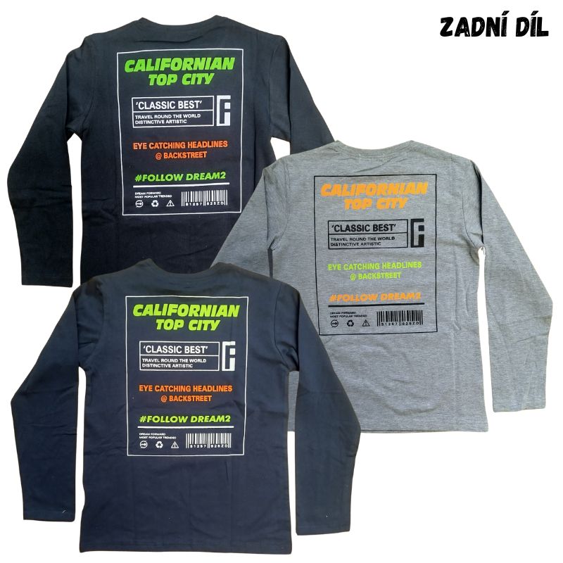 Sezon GZ 2001 Chlapecké tričko tm.modré