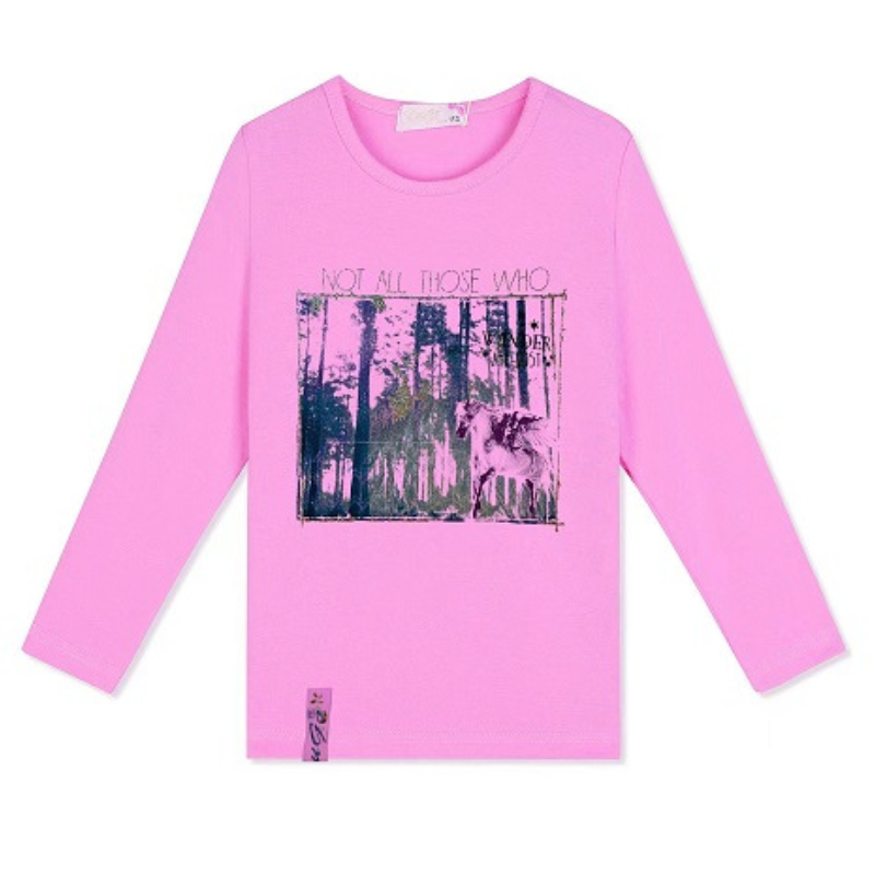 Kugo M1601 Dívčí tričko růžové