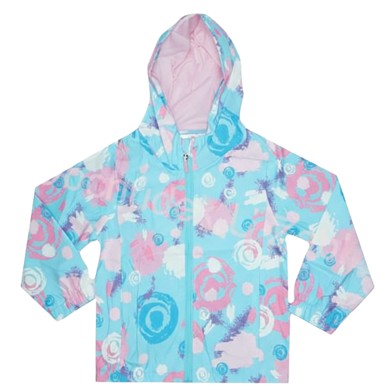 SEZON CZ901 Dívčí letní/jarní bunda modrá velikostní řada:116-146