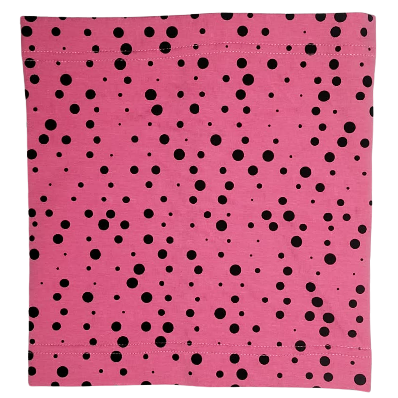 Rockino 6034 Dívčí bavlněný nákrčník (tunel) růžový