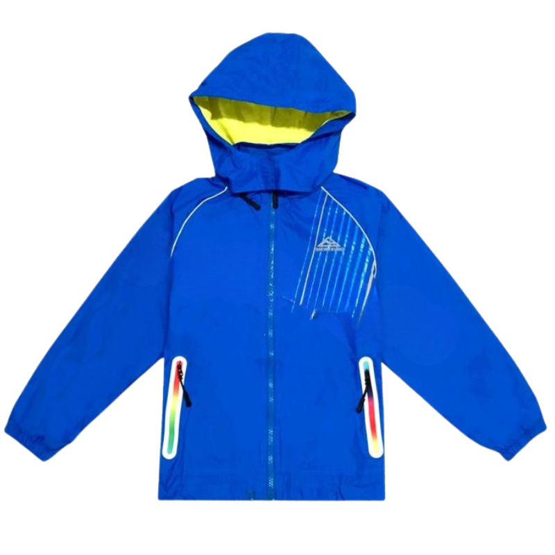 DĚTSKÁ BUNDA ŠUSŤÁKOVÁ JARNÍ/LETNÍ modrá KUGO H216