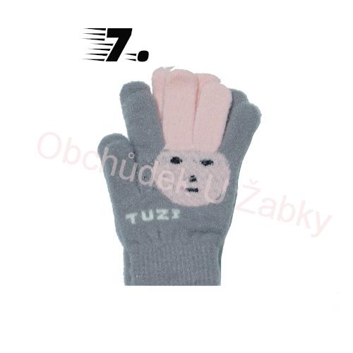 DÍVČÍ ZIMNÍ RUKAVICE Echt MS040
