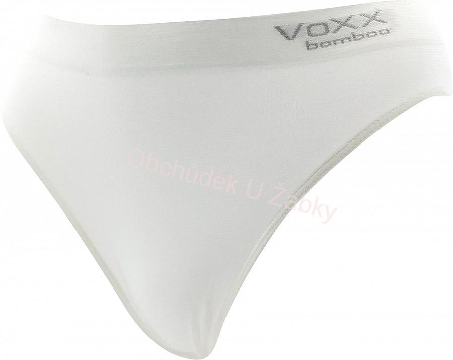 DÁMSKÉ BAMBUSOVÉ KALHOTKY bílé  Voxx