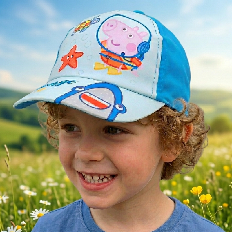Chlapecká kšiltovka Peppa Pig Disney 0198