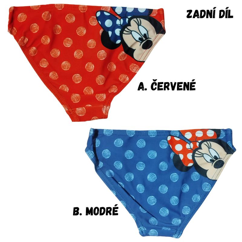 Dívčí plavky Minnie Disney EV1860