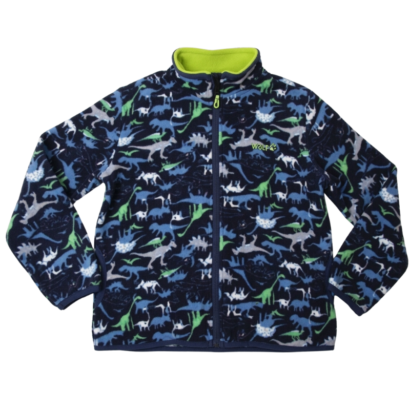 CHLAPECKÁ FLEESOVÁ MIKINA tm.modrá Wolf B2344