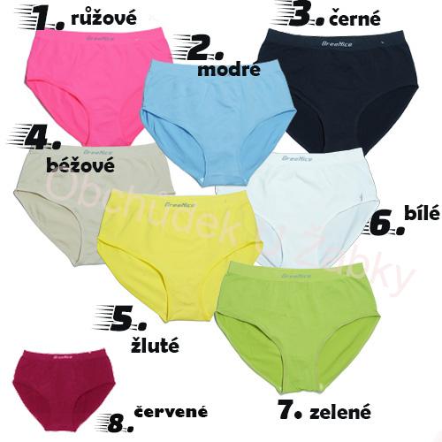 Dámské bezešvé kalhotky Greenice 7022