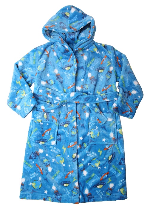 Chlapecký župan modrý Wolf Z2392