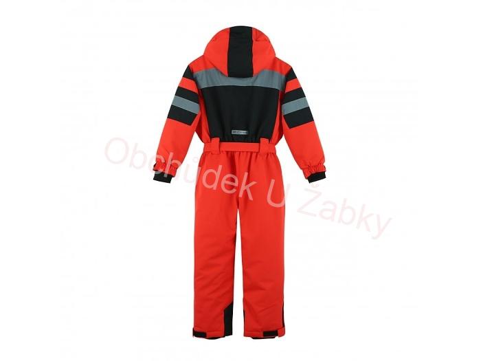DÍVČÍ ZIMNÍ KOMBINÉZA červená Echt HA012