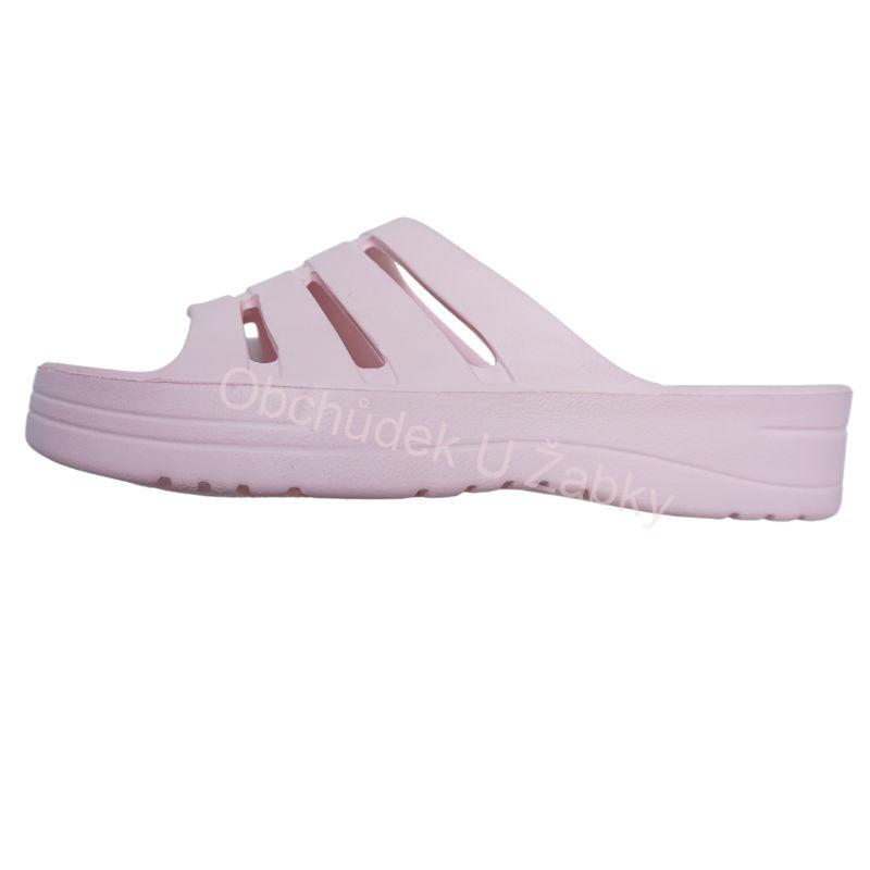 Gumové pantofle dámské sv.modré Listar 9063B