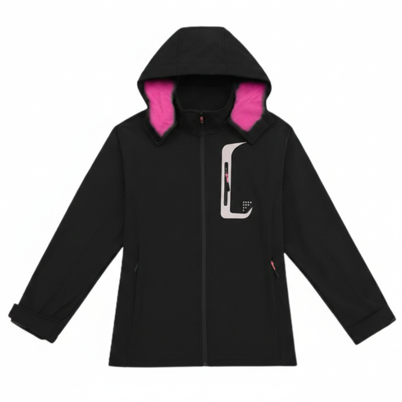 Dámská softshellová bunda černá  Kugo HB8632