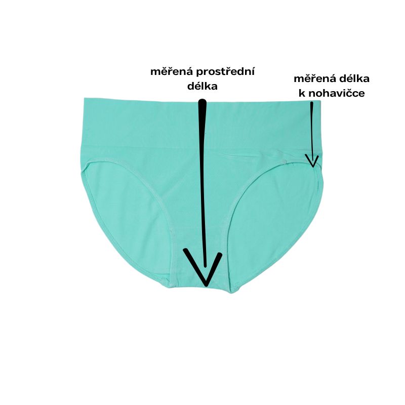 Dámské bezešvé  kalhotky Greenice 6584