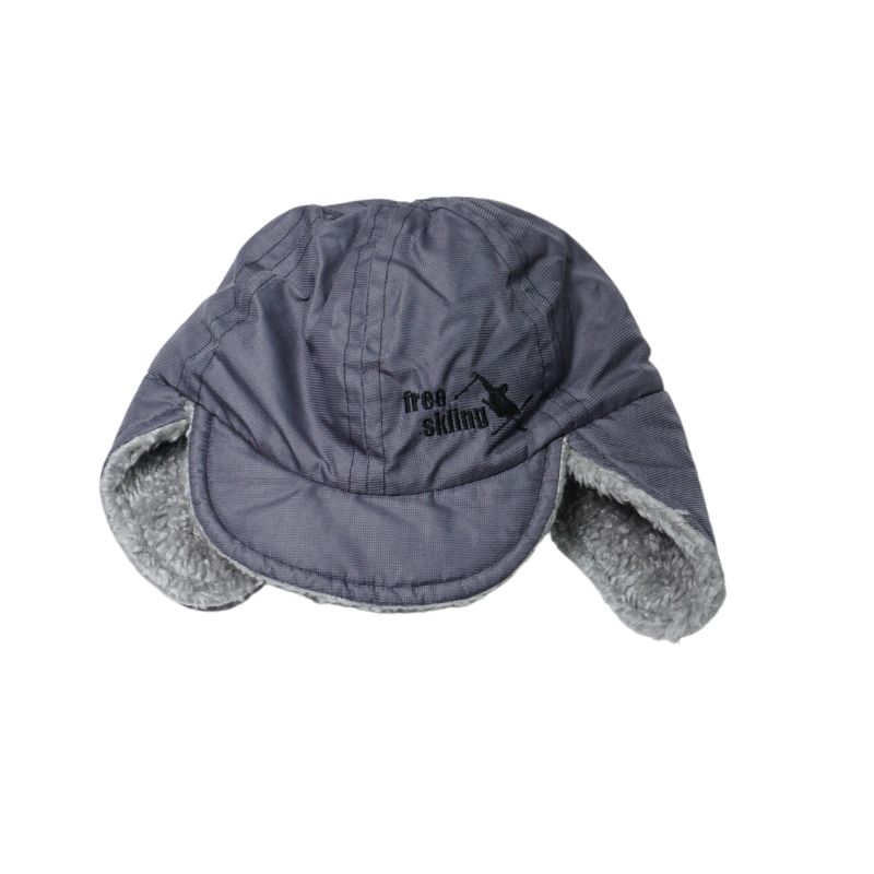 Chlapecká zimní čepice šedá 1686 Rockino