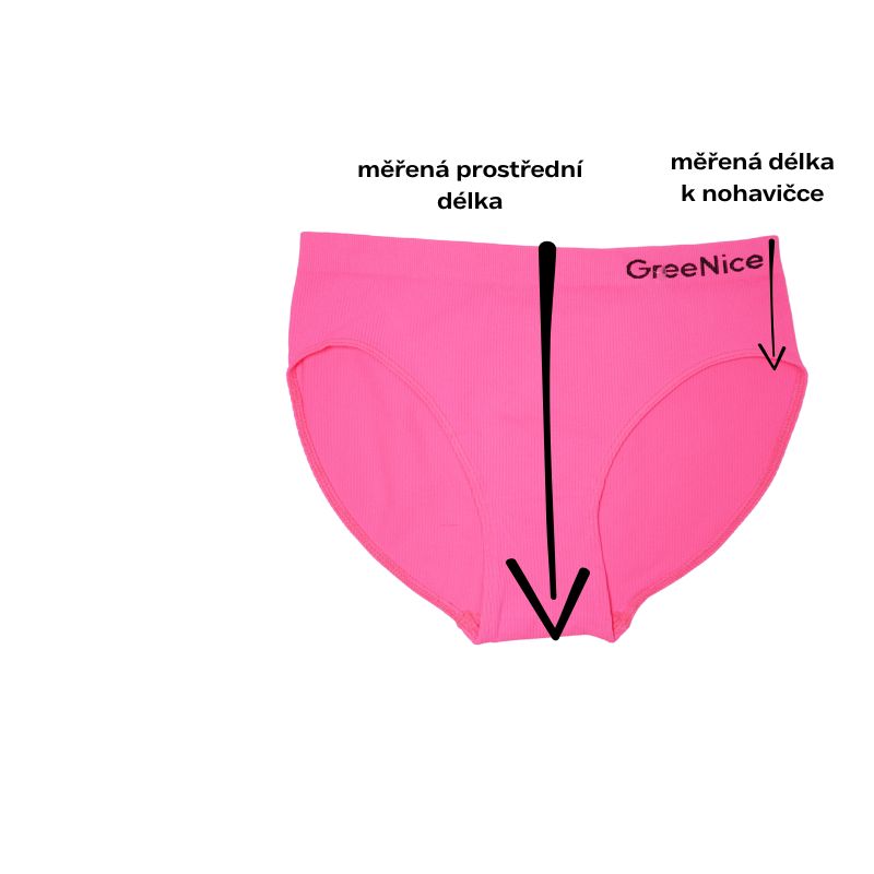 Dámské bezešvé kalhotky Greenice 6657