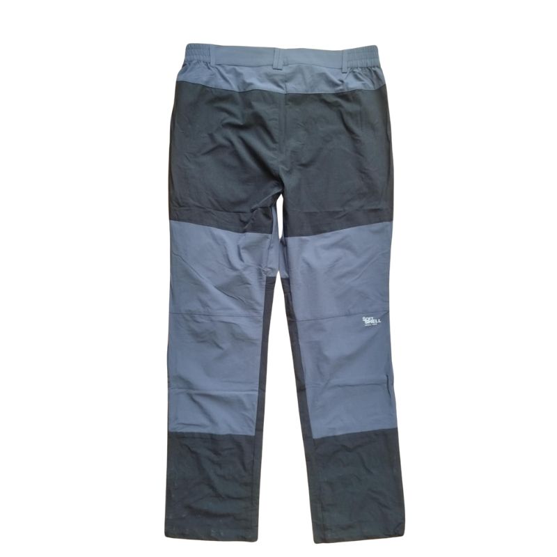 Pánské SOFTSHELLOVÉ KALHOTY černá/šedá Temster 23001