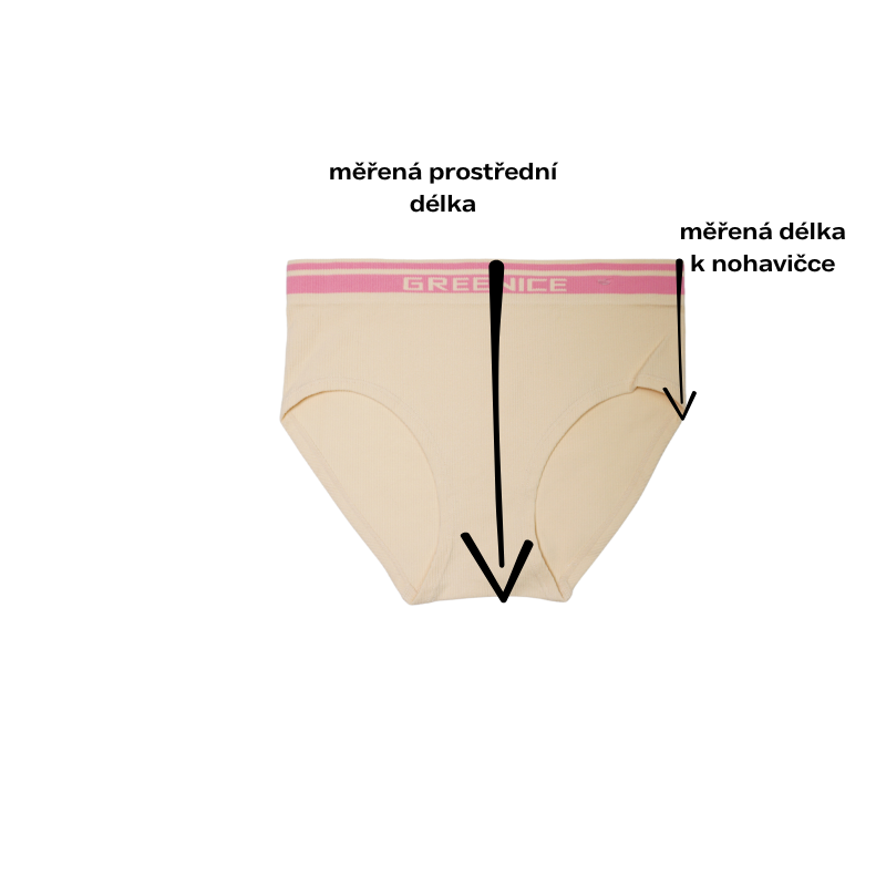Dámské bezešvé  kalhotky Greenice 9515Z