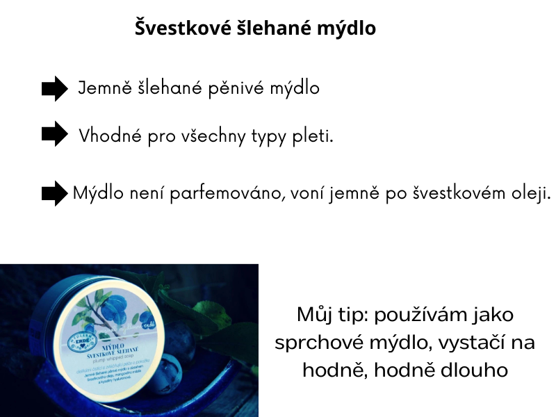 Švestkové šlehané mýdlo 100 ml