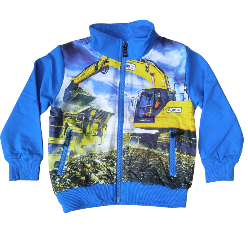 CHLAPECKÁ MIKINA modrá Kugo MM9837