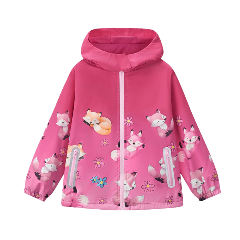 Dívčí TEPLEJŠÍ BUNDA růžová Kugo B3002