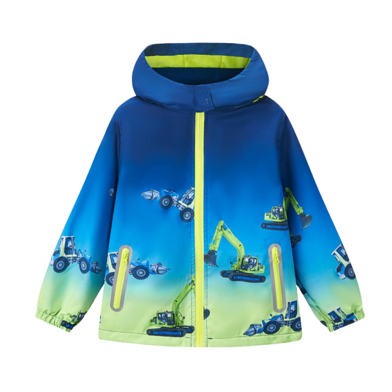 Chlapecká TEPLEJŠÍ BUNDA modrá Kugo B3002