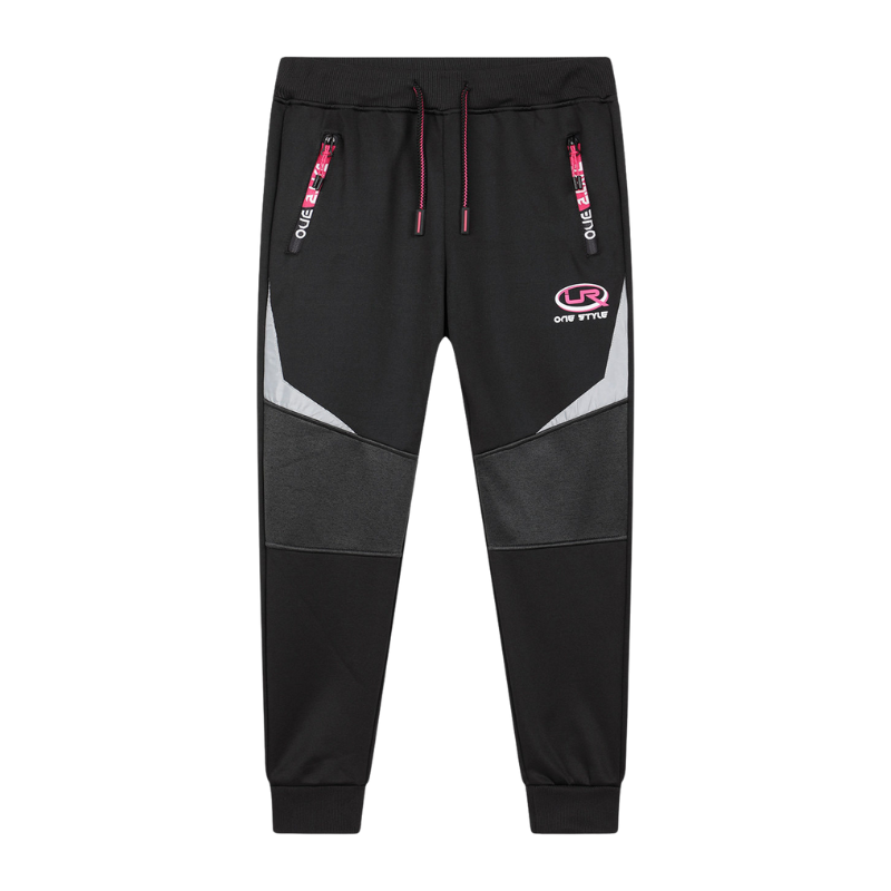 Dívčí softshellové tepláky černé Kugo GK8653