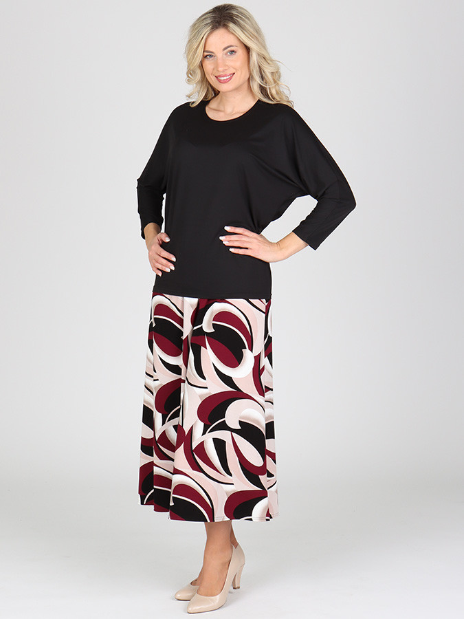 Dámské tričko Lavena 023 Evona černé