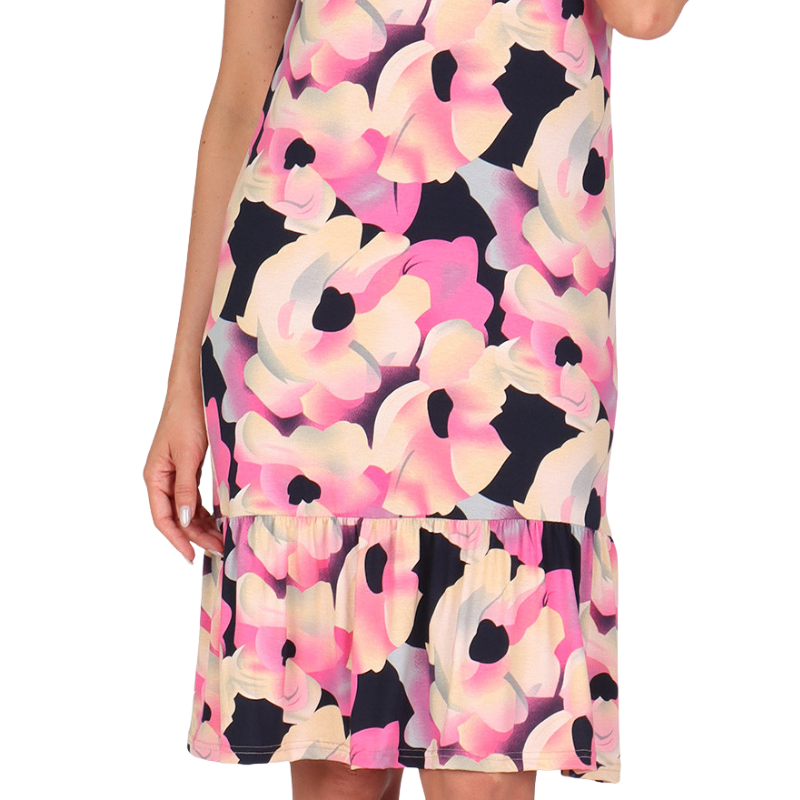 Dámské šaty Bonka 474 květy Evona