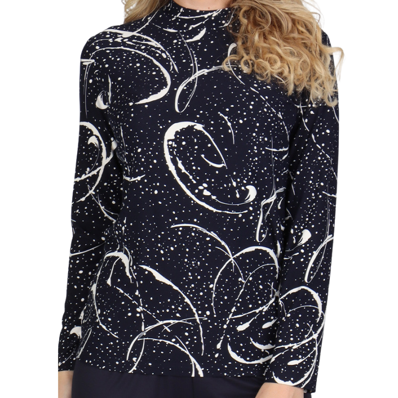 Dámské tričko Lamia 548 Evona černé