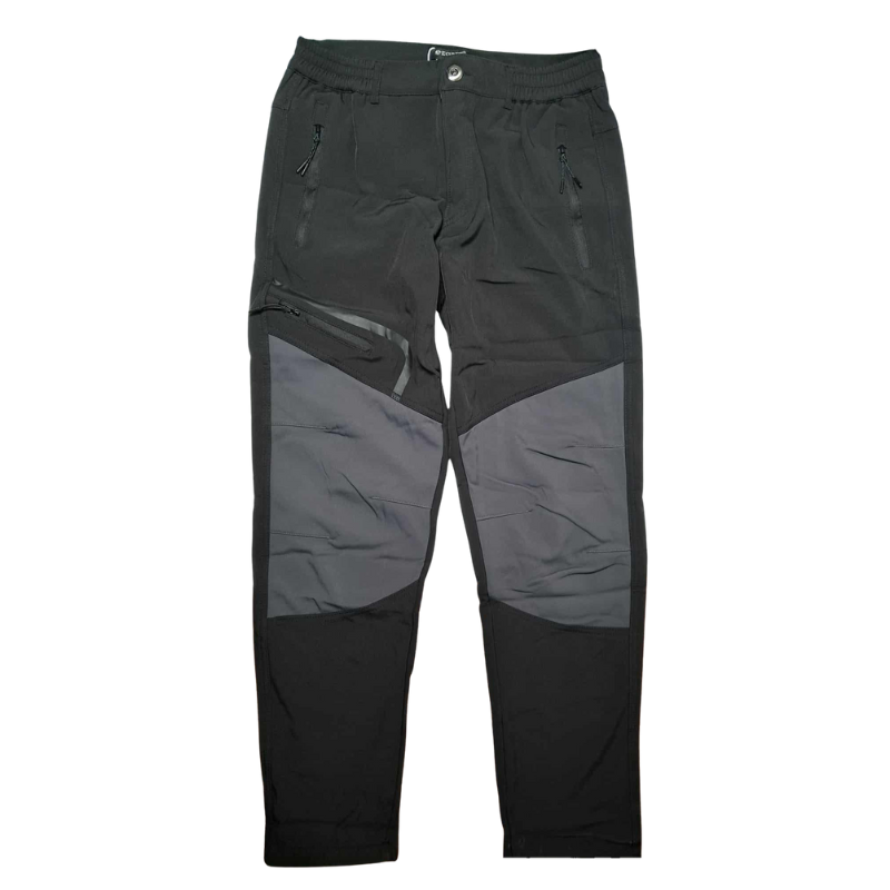 Pánské softshellové kalhoty zateplené černé Erget