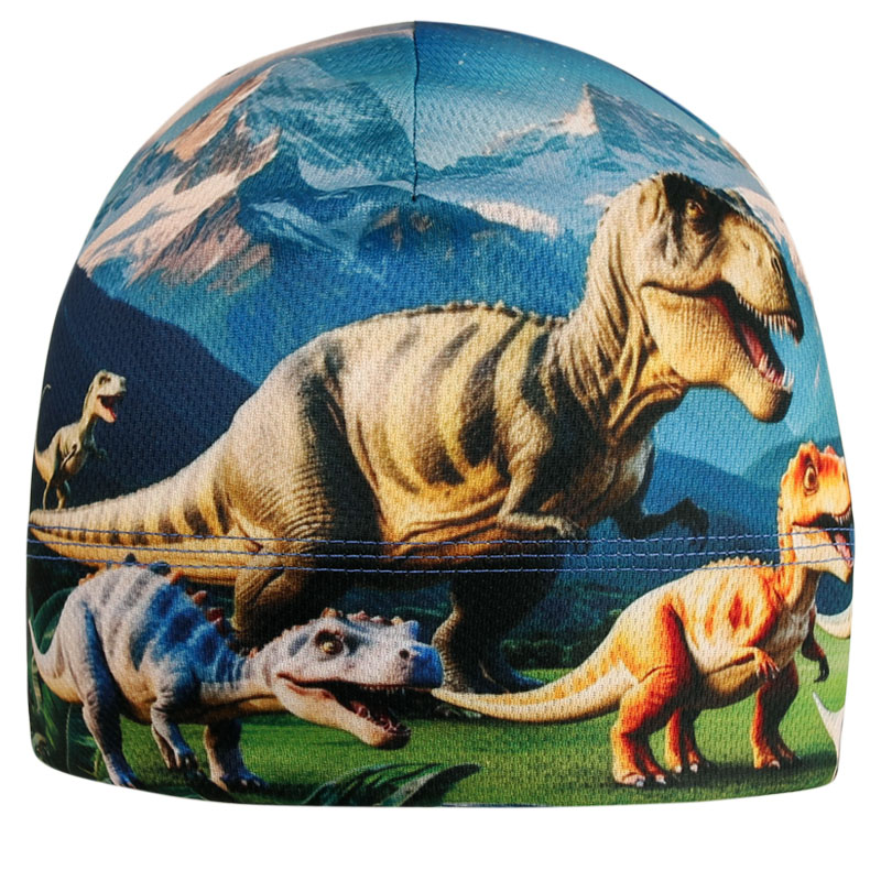 Chlapecká funkční čepice Bruno Dino modrá B208 Dráče
